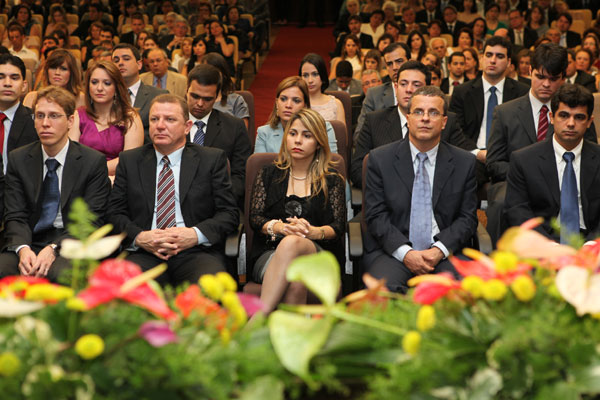 Cerimônia de posse dos 27 novos juízes substitutos do Poder Judiciário alagoano, em 15/10/2010