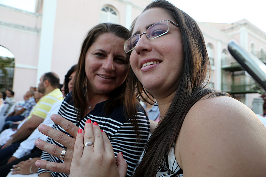 Bárbara Cavalcante e Jadna Clímaco.          Foto: Caio Loureiro
