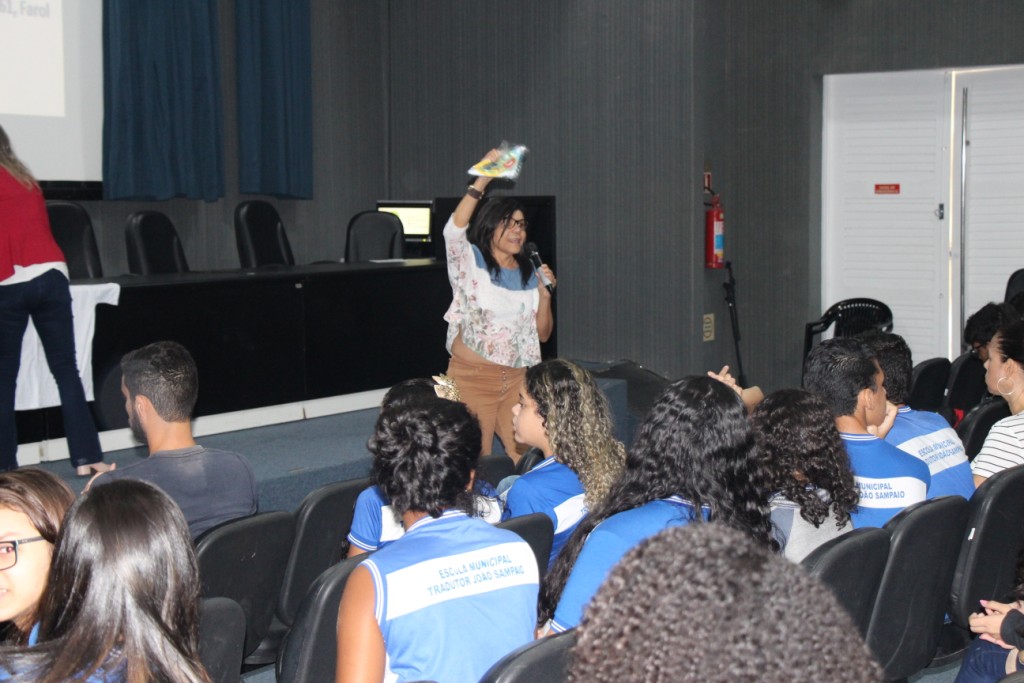 Luzia Rodrigues, pedagoga e servidora do PCJE. 