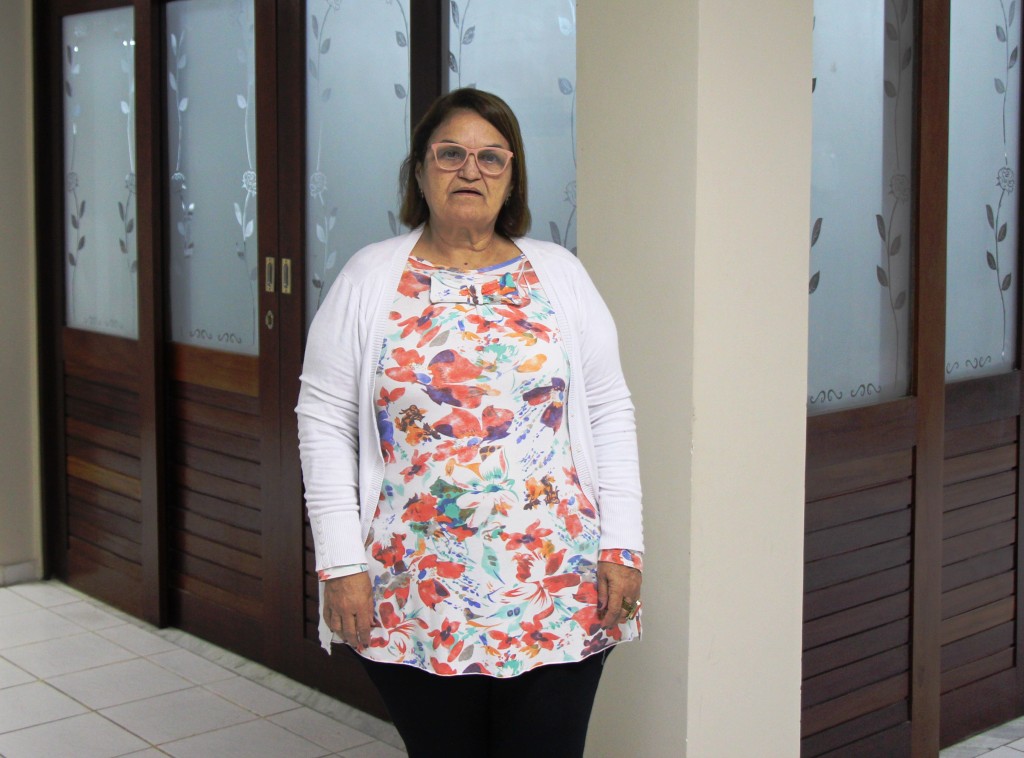 Aparecida Ferreira é coordenadora da Escola Estadual Teotônio Vilela. 