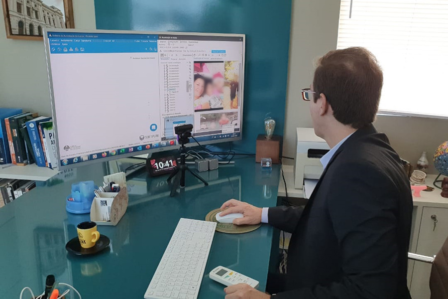 Audiência virtual foi realizada pelo juiz Anderson Passos, na tarde desta terça-feira (16)