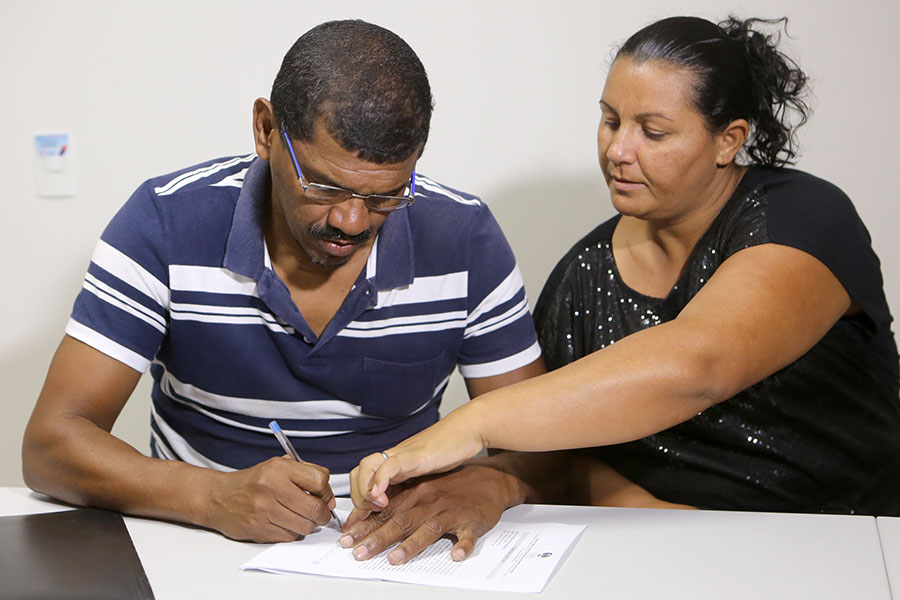 Givanildo dos Santos e Marilene da Silva Rocha resolveram dar uma nova chance ao relacionamento
