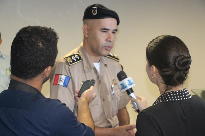 Major PM Jorge Francelino, chefe do Núcleo de Polícia Comunitária