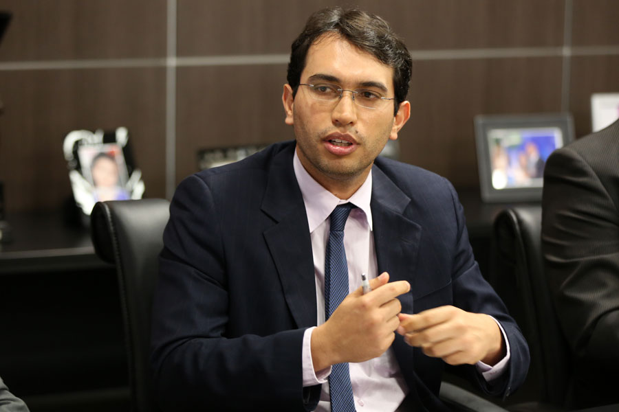 Leandro Pereira, diretor do Departamento Adjunto de Administração