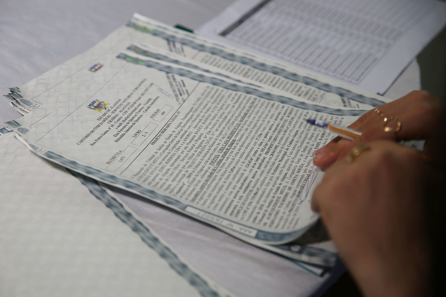 Título de propriedade.