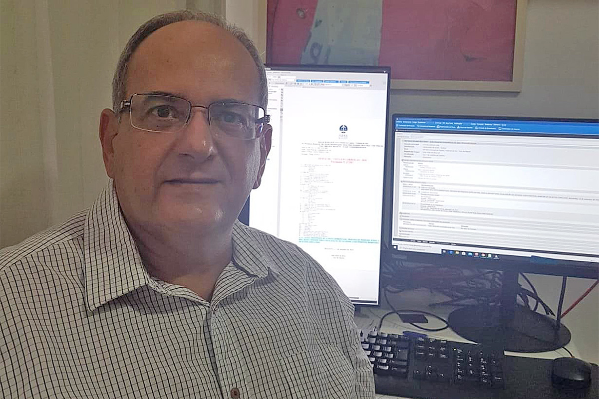 Paulo Augusto Vasconcelos de Lyra, servidor do departamento de Inspeção e Correição da CGJ/AL.