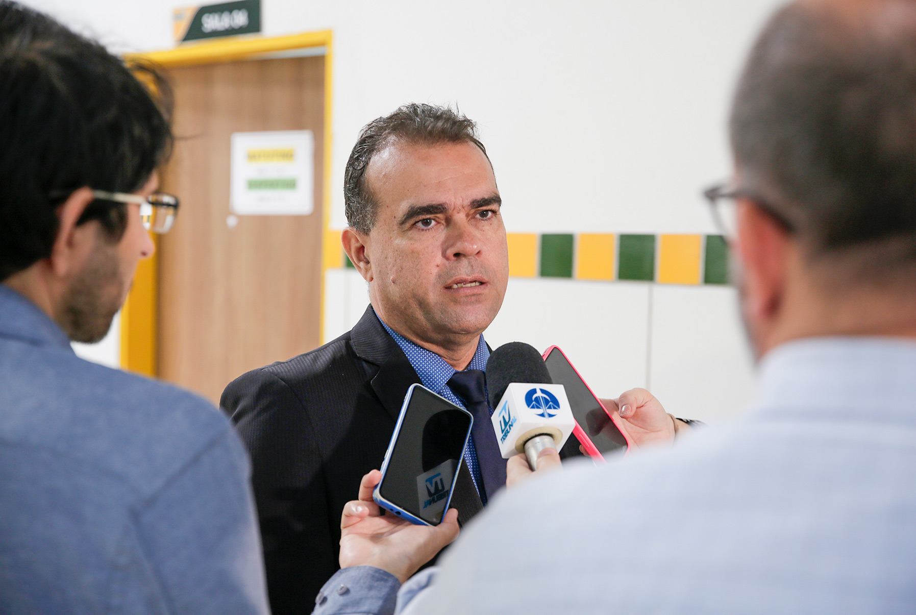 Juiz André Gêda concede entrevista à Dicom do TJAL.
