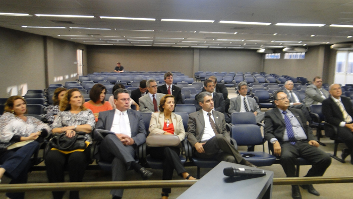Juízes auxiliares da CGJ, no Fórum do Barro Duro
