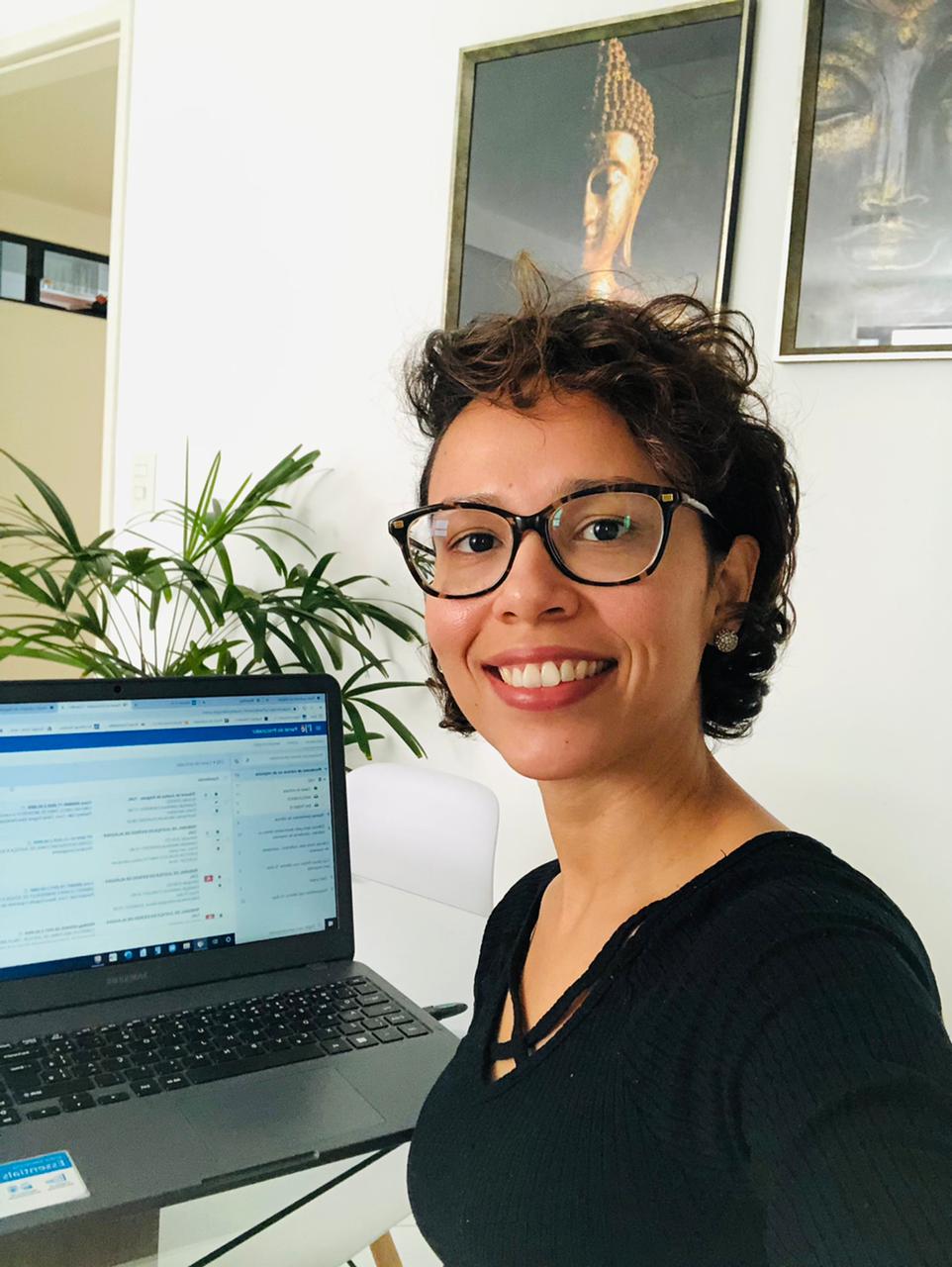 Servidora Maria Gilcélia Lyra Monteiro