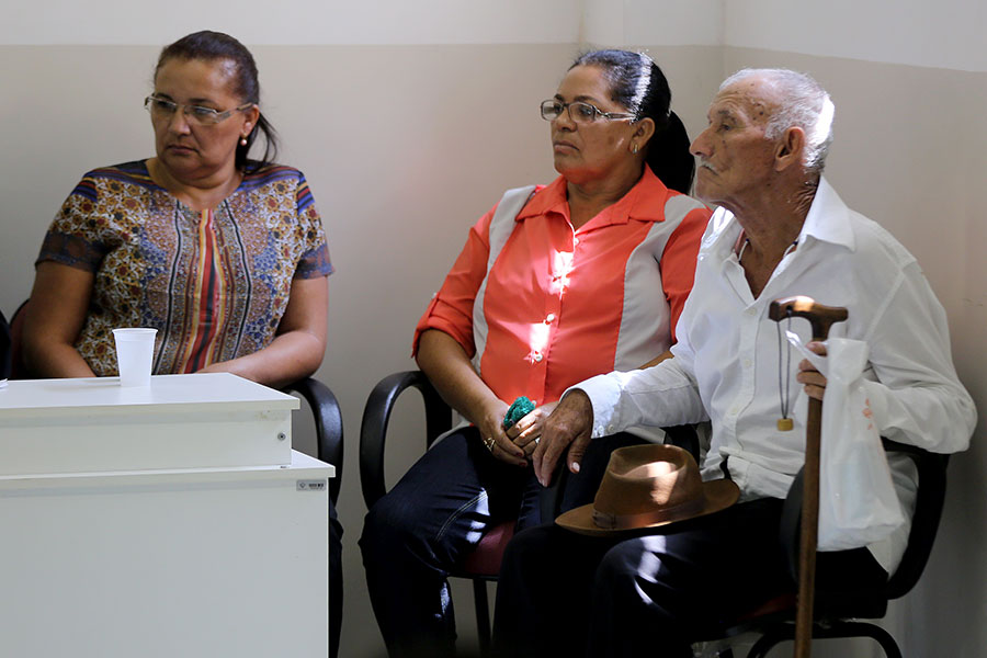 os réus Ivonete Maria Lopes, Luciana Dantas da Silva e Augusto Dantas da Silva