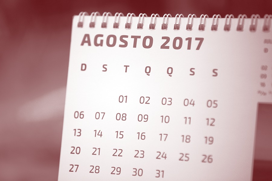 Esmal divulga calendário de atividades do mês de agosto.