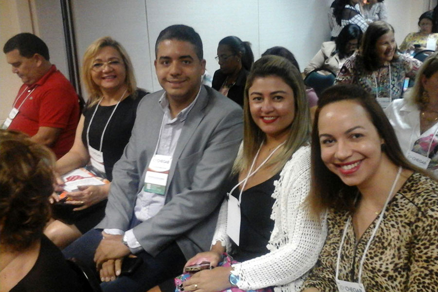 Vanusa Azevedo, Denylson Barros, Leônia Silva e Junne Duarte