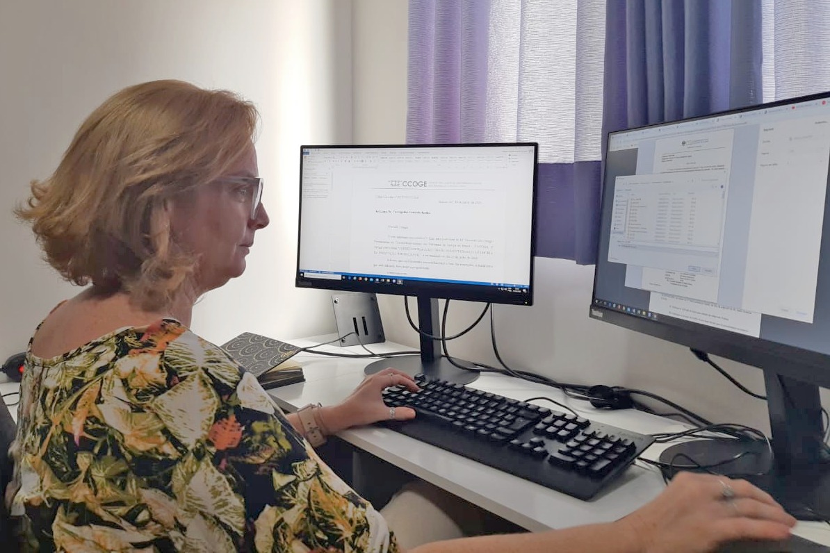 Katiane Lamenha, secretária-geral da CGJ/AL.