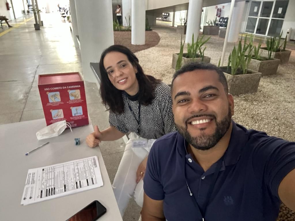 Avaliação geriátrica no Fórum da Capital