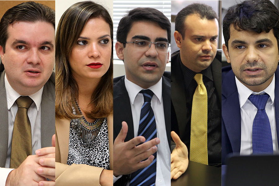 Andre Avancini, Joyce Araújo, Geneir Marques, Carlos Aley e Helestron da Costa integram a comissão