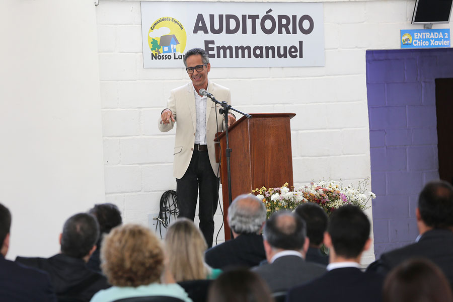 Vitor José, diretor da Comunidade Espírita Nosso Lar.