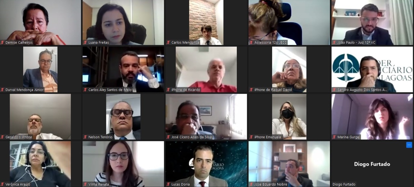 Reunião com magistrados ocorreu nessa terça (31).