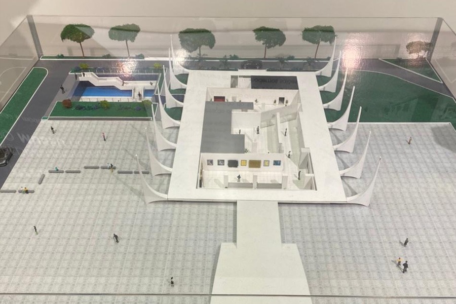 Maquete do Museu do STF