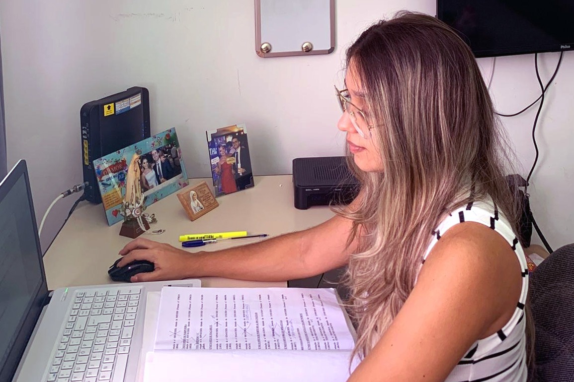Cynthia Vergeti, servidora da Ouvidoria Judiciária