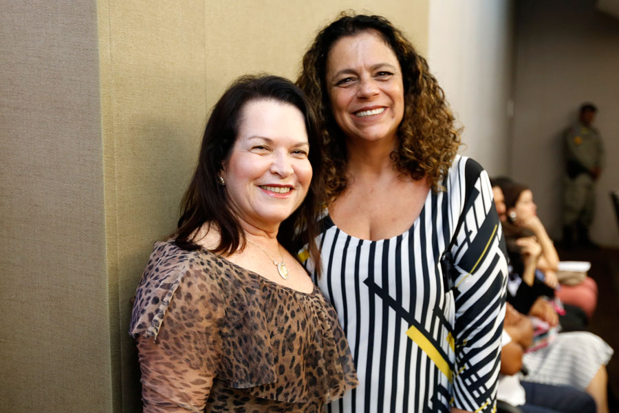Silvana Cansanção e Sandra Silvestre, juízas da Corregedoria do CNJ.