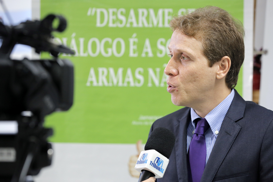 Juiz Anderson Passos, coordenador do PCJE.