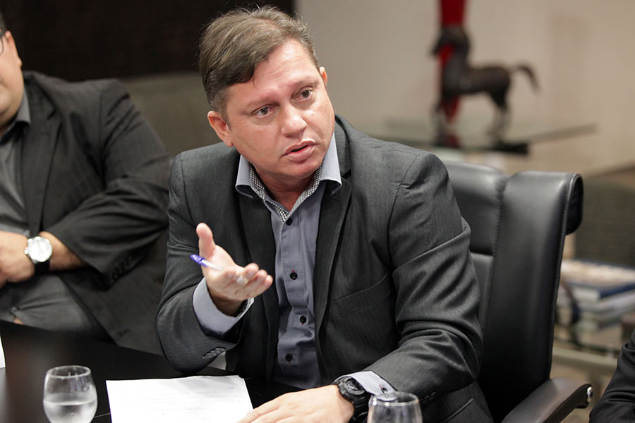 Cícero Filho, presidente do Sindicato dos Oficiais de Justiça (Sindojus).