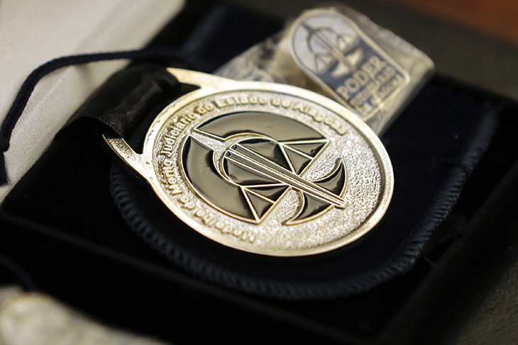 Medalha do Mérito Judiciário foi instituída pela resolução nº 43/2008 e aprovada pelo Pleno