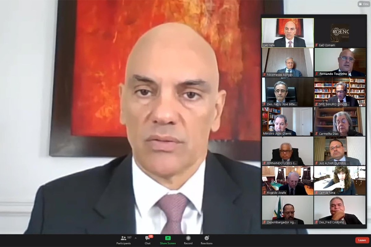 Ministro do STF, Alexandre de Moraes.