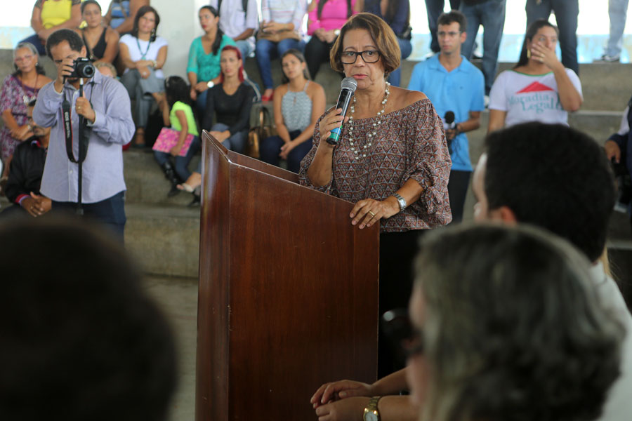 Juíza Fátima Pirauá, presidente da Almagis
