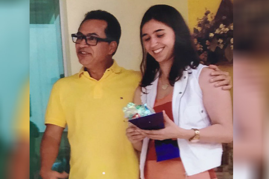 Magistrada Marcella Pontes e juiz Geraldo Amorim.
