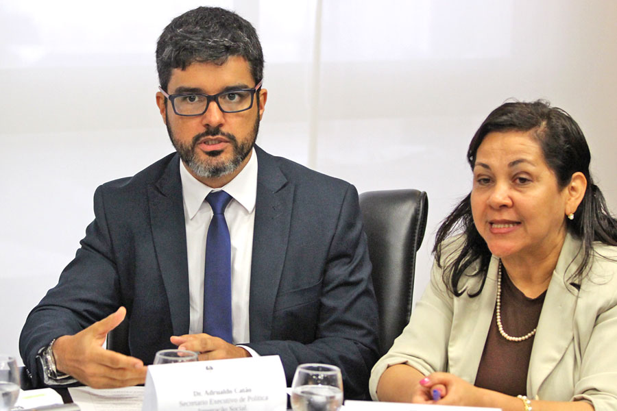 Adrualdo Catão, secretário executivo de Política de Integração Social