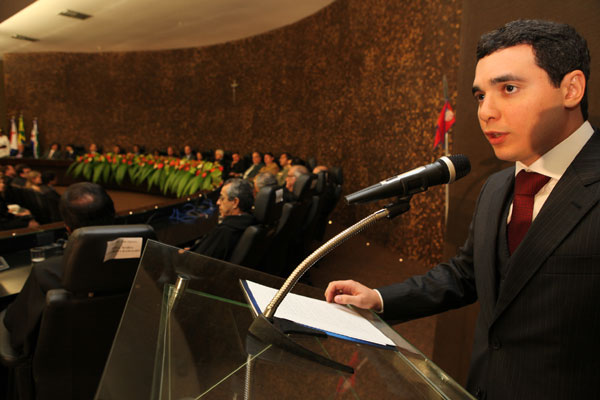 Cerimônia de posse dos 27 novos juízes substitutos do Poder Judiciário alagoano, em 15/10/2010