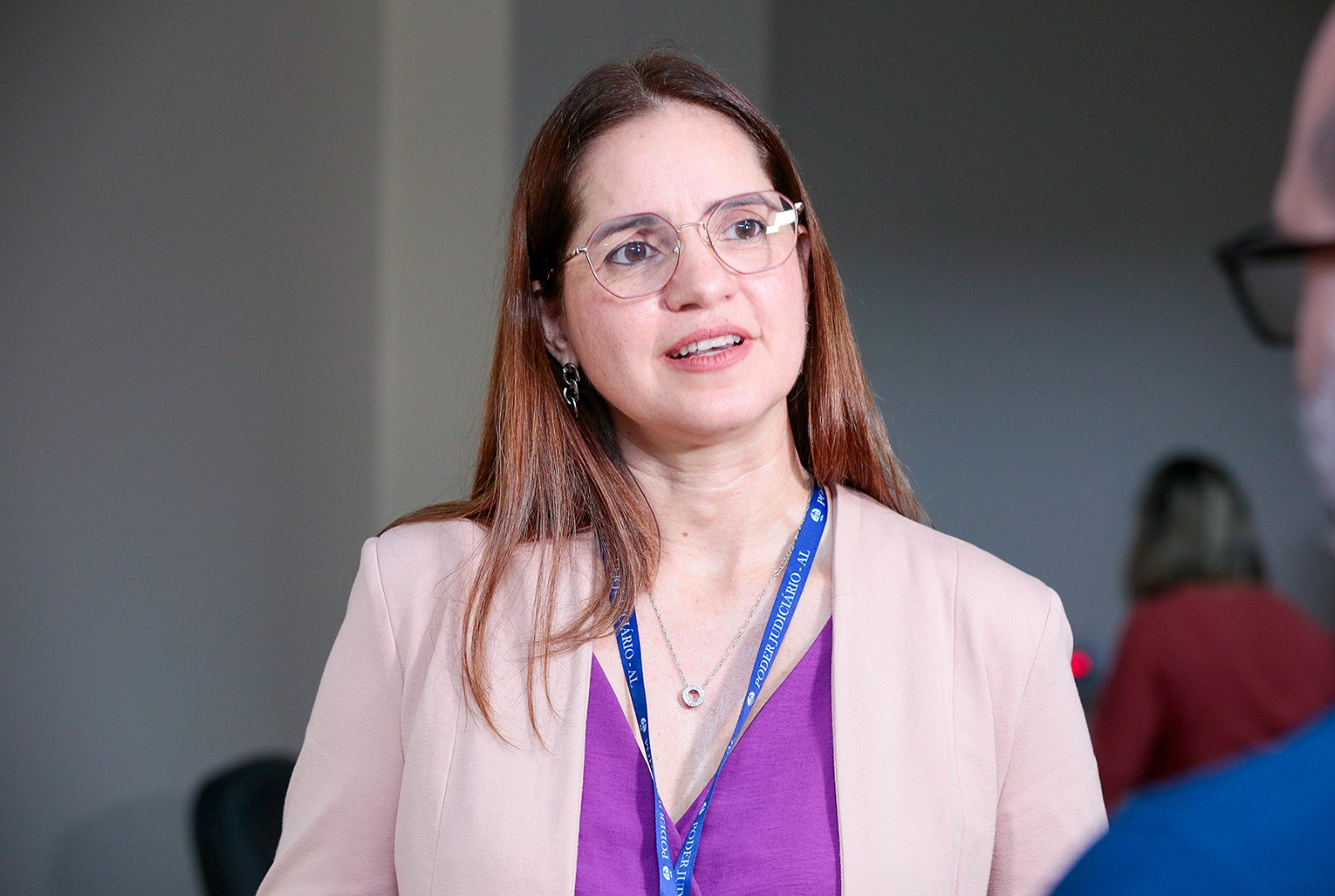 Carla Patrícia, coordenadora do DSQV do TJAL.