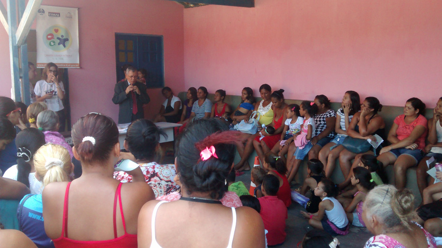 Escola Audival Amélio - palestrante juiz Paulo Zacarias