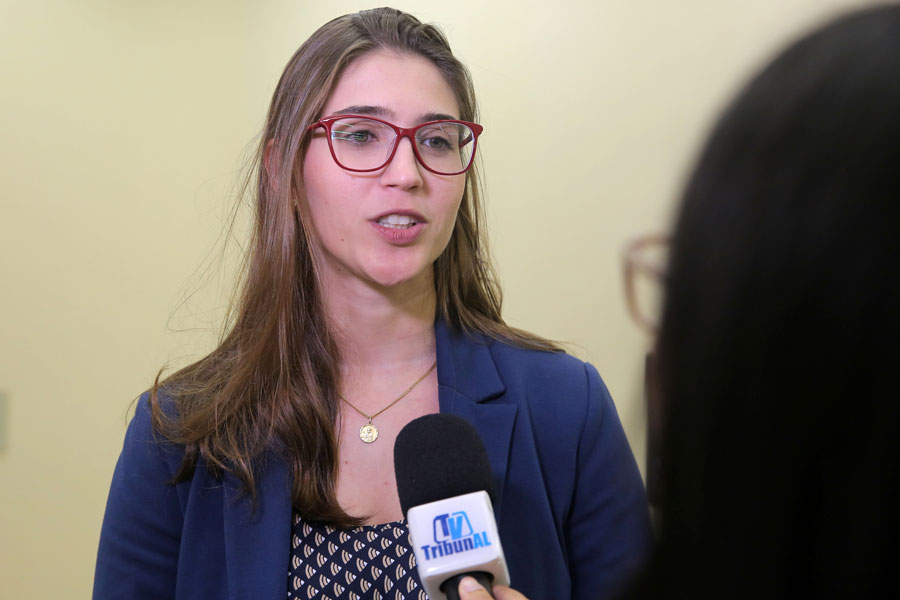 Juíza Marcella Pontes.