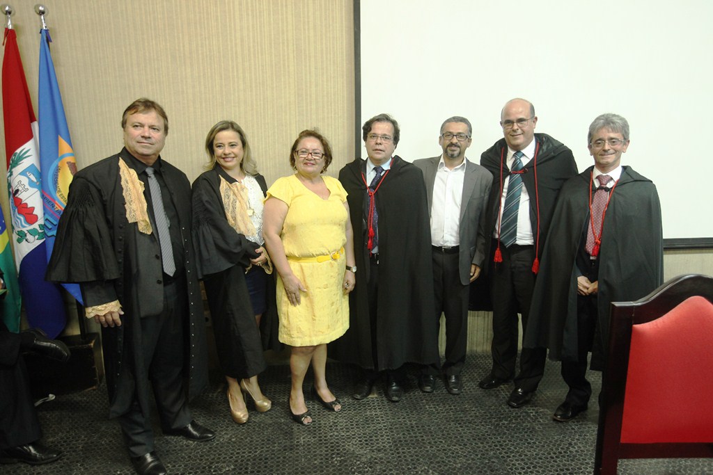 Componentes da 1ª Câmara Cível do TJ. Foto: Anderson Moreira