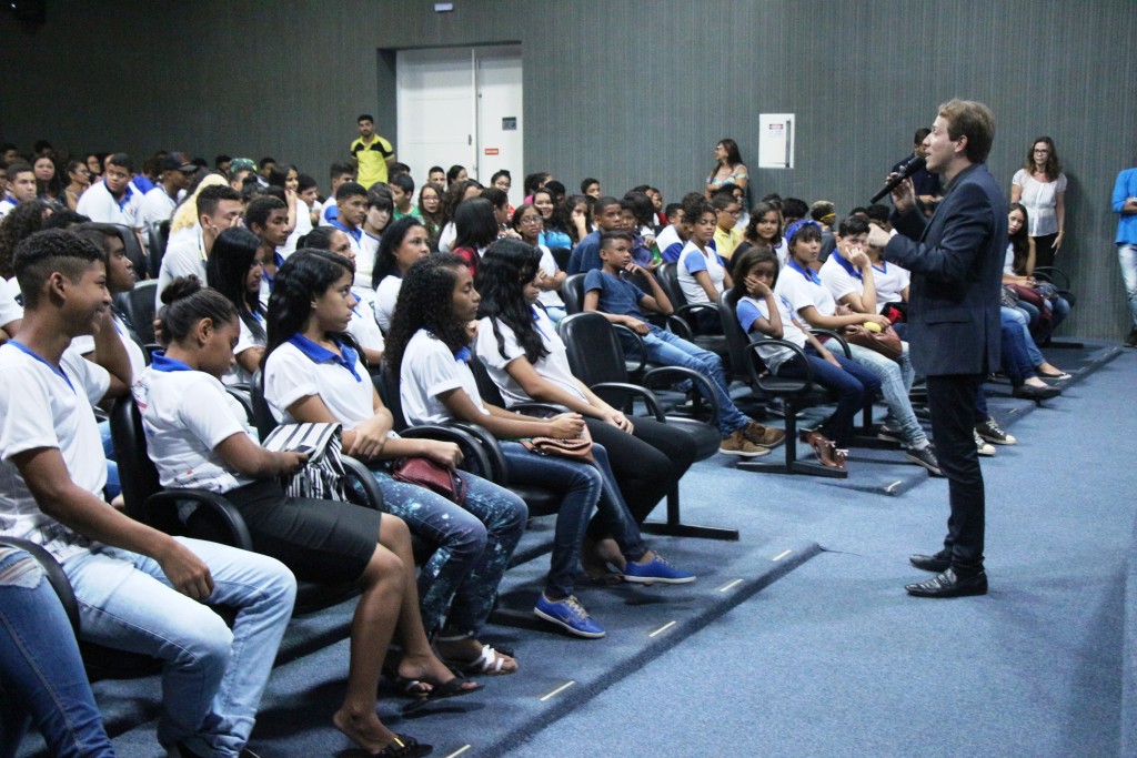 Juiz Anderson Passos, coordenador do PCJE, também participou da ação. 