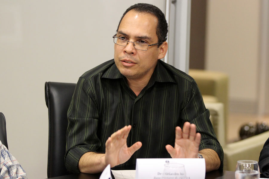Alessandro José, representante do Incra