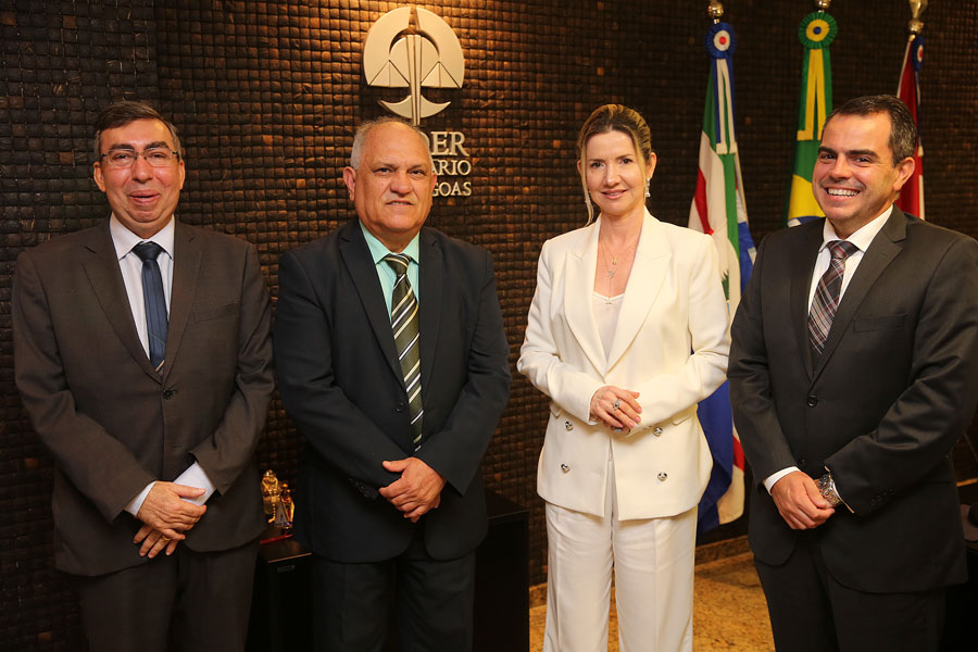 Marcos Joel, Otávio Praxedes, Rosa Albuquerque e Daniel Brabo.
