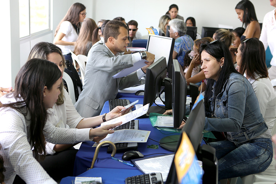 Emissão de documentos e solução de casos de menor complexidades são algumas das ações do projeto. Foto: Caio Loureiro