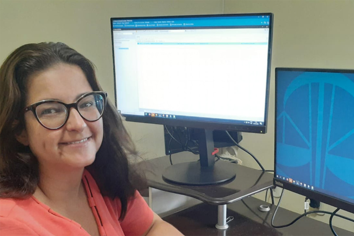 Patrícia Maria Sarmento Lopes, servidora departamento de Inspeção e Correição da CGJ/AL.