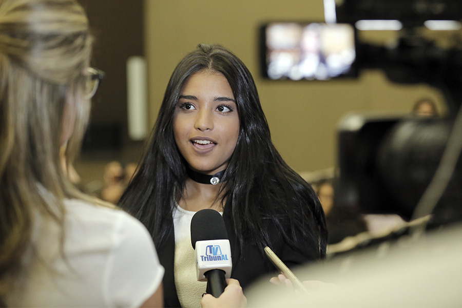 Aluna Evelyn Bulhões