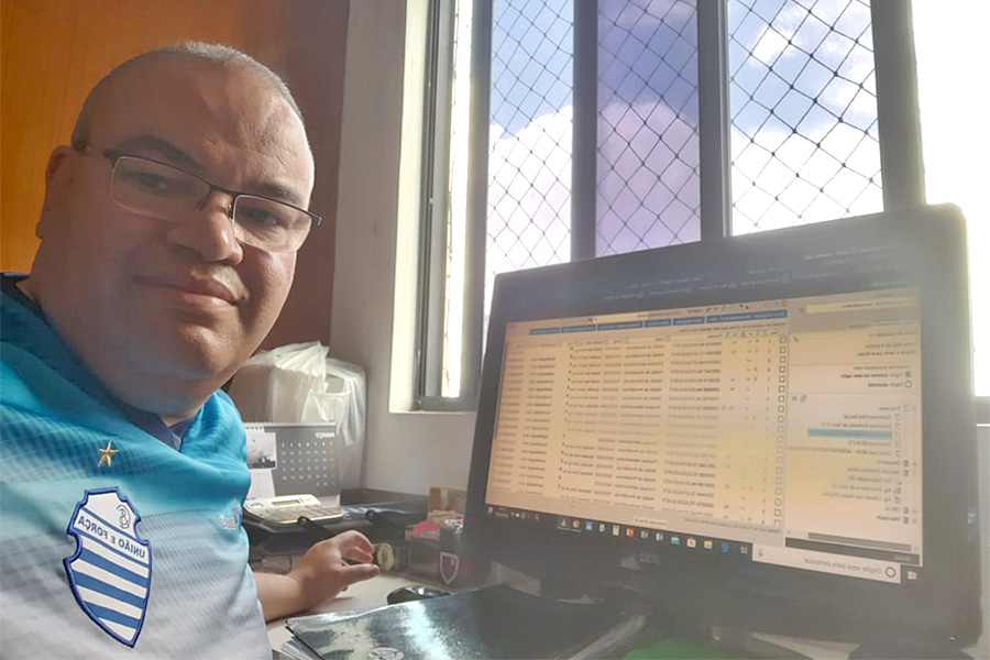 Eloy Melo Júnior, chefe de gabinete do desembargador Fernando Tourinho, corregedor-geral da Justiça.