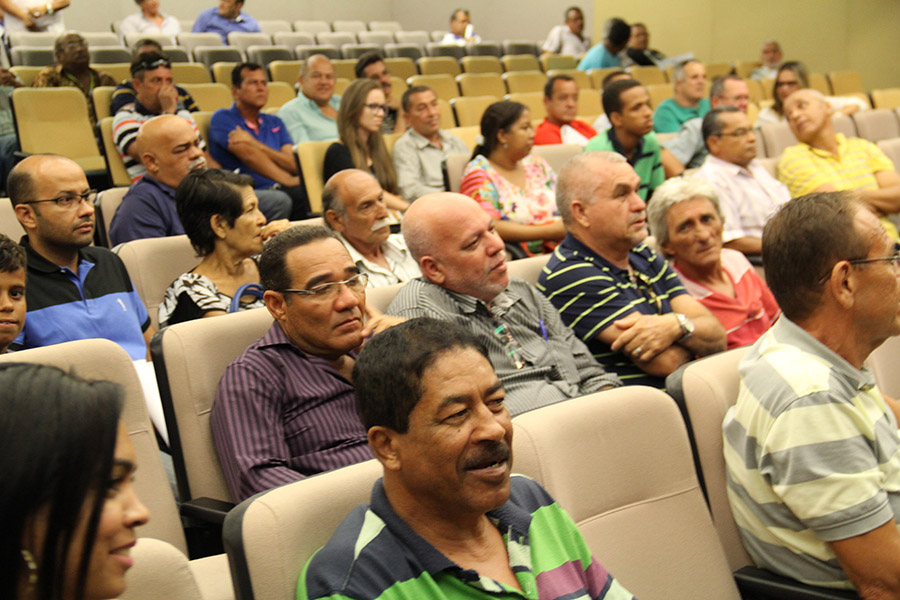 Credores receberam os alvarás no auditório do Pleno. Foto: Anderson Moreira