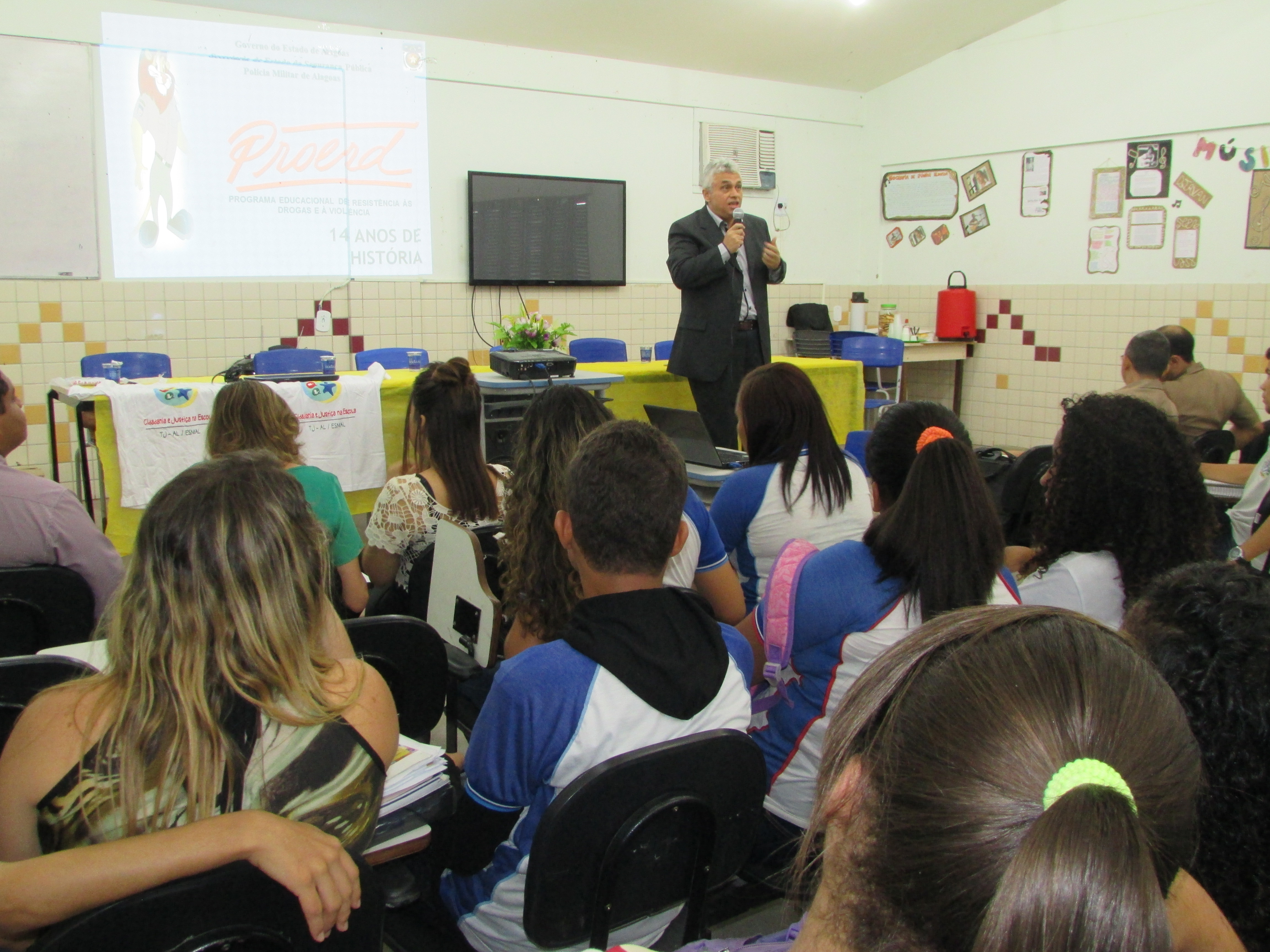 Servidor Richard Manso é voluntário de atividade do PCJE