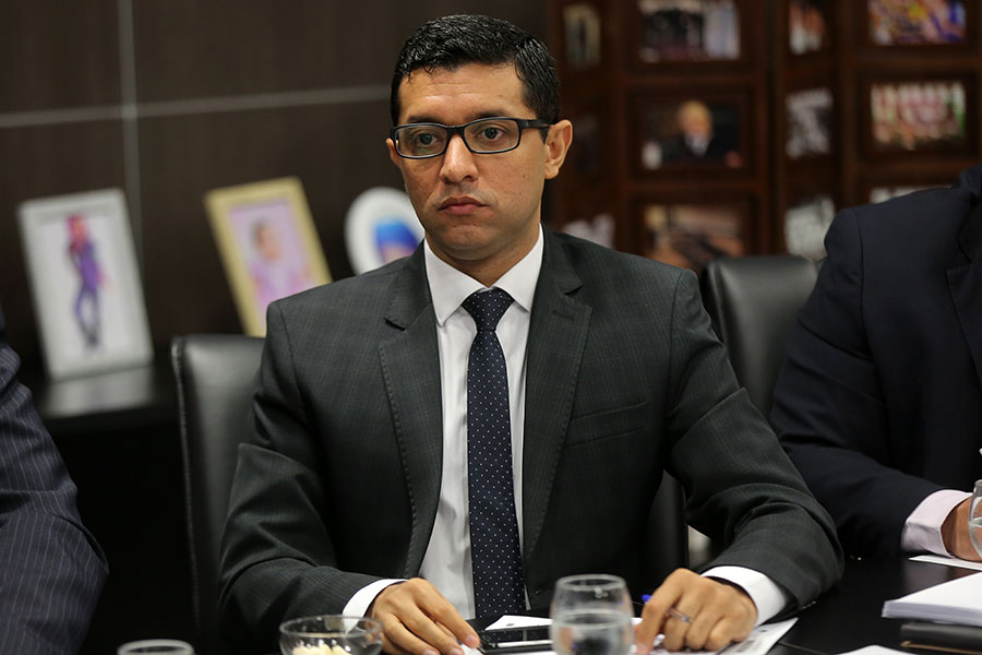 Everton Silva, secretário do GMF