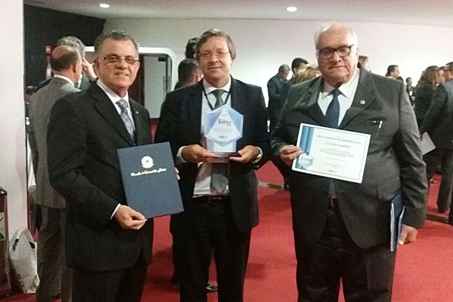 Desembargadores Sebastião Costa Filho, João Luiz Lessa e José Carlos Malta Marques