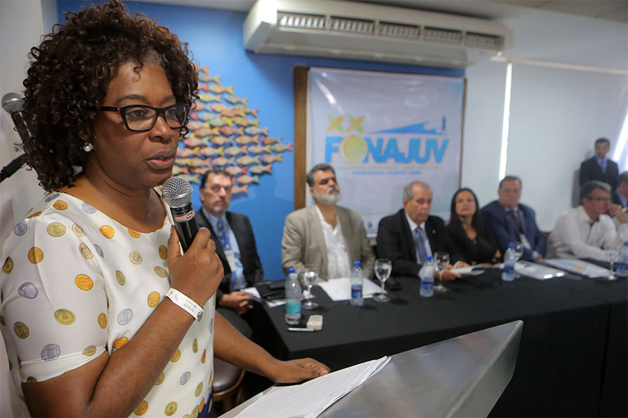 Casemira Benge, representante do Unicef (Fundo das Nações Unidas para a Infância).