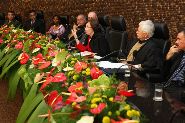 Cerimônia de posse dos 27 novos juízes substitutos do Poder Judiciário alagoano, em 15/10/2010