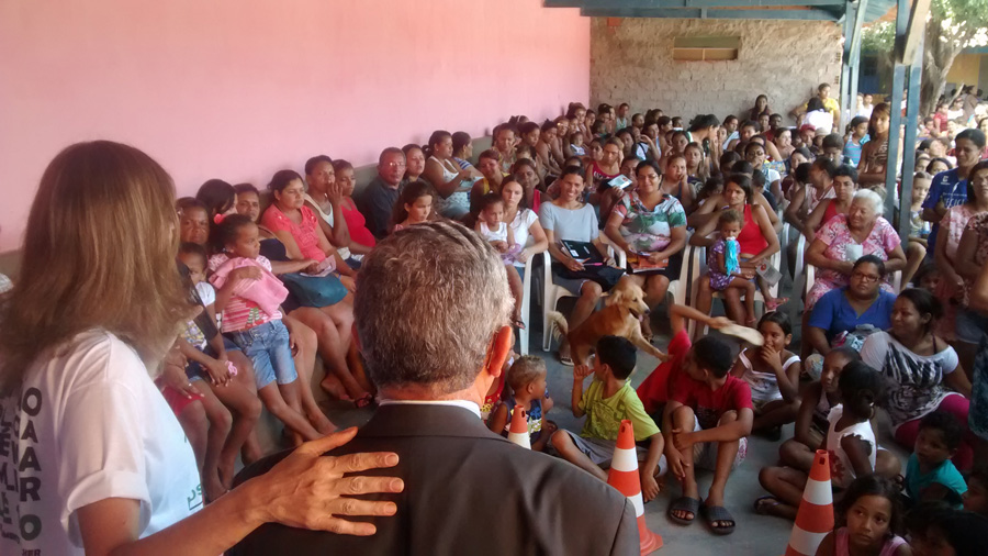 Escola Audival Amélio - palestrante juiz Paulo Zacarias